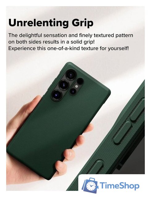 Чехол для телефона Ringke Onyx для Galaxy S25 Ultra Dark Green - Изображение №3 — Интернет-магазин Time-Shop