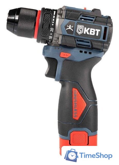 Дрель-шуруповерт КВТ DB-16-10 (с 2-мя АКБ, кейс) - Изображение №3 — Интернет-магазин Time-Shop