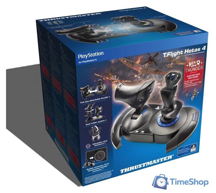 Оборудование для авиасимов Thrustmaster T.Flight Hotas 4 - Изображение №11 — Интернет-магазин Time-Shop