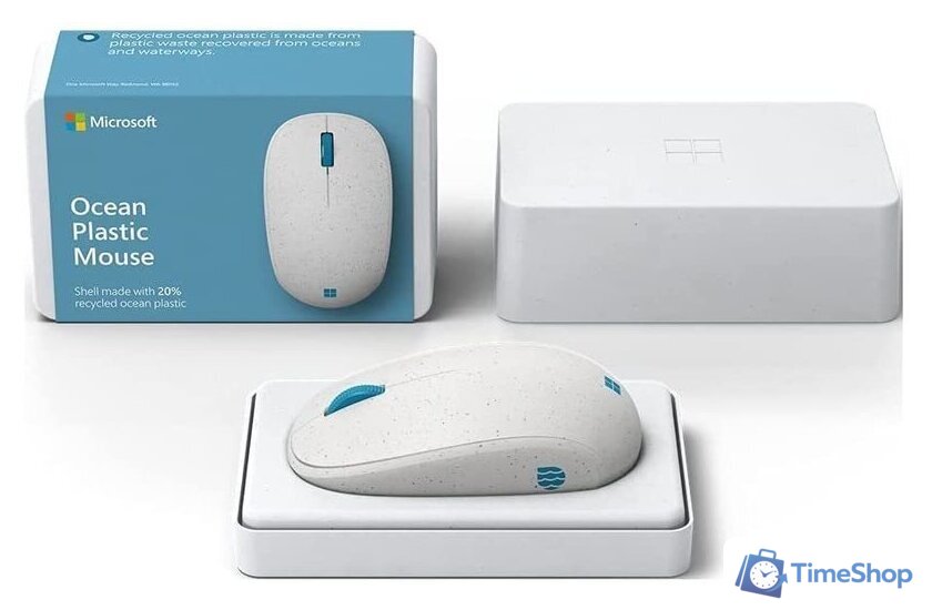 Мышь Microsoft Ocean Plastic Mouse - Изображение №5 — Интернет-магазин Time-Shop