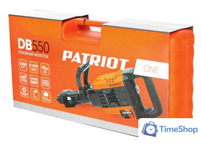 Отбойный молоток Patriot DB 550 [140301380] - Изображение №10 — Интернет-магазин Time-Shop