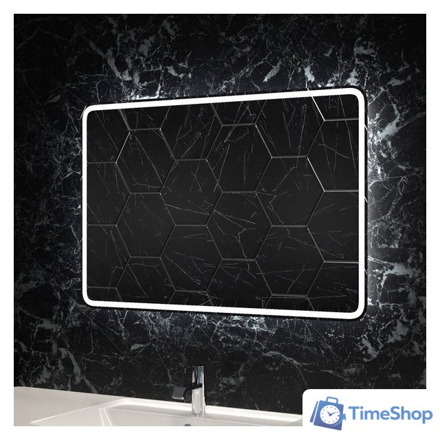  Пекам Зеркало Marta 1 80x70 marta1-80x70dpcl (с подсветкой, сенсором на взмах руки, подогревом и часами) - Изображение №7 — Интернет-магазин Time-Shop