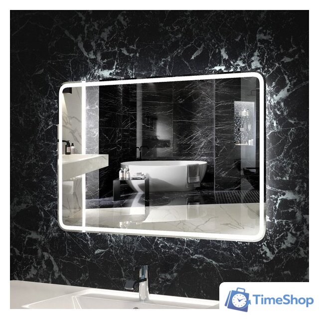  Пекам Зеркало Marta 1 80x70 marta1-80x70dpcl (с подсветкой, сенсором на взмах руки, подогревом и часами) - Изображение №8 — Интернет-магазин Time-Shop