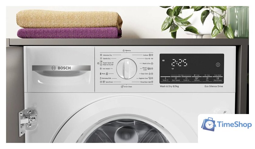 Стирально-сушильная машина Bosch Serie 6 WKD28490EU - Изображение №2 — Интернет-магазин Time-Shop