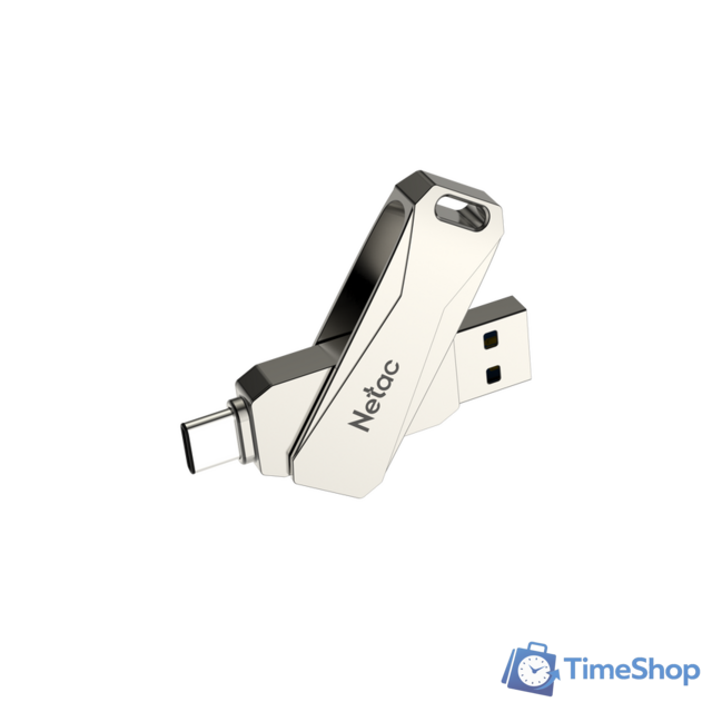 USB Flash Netac U782C USB3.0+TypeC Dual 512GB - Изображение №4 — Интернет-магазин Time-Shop