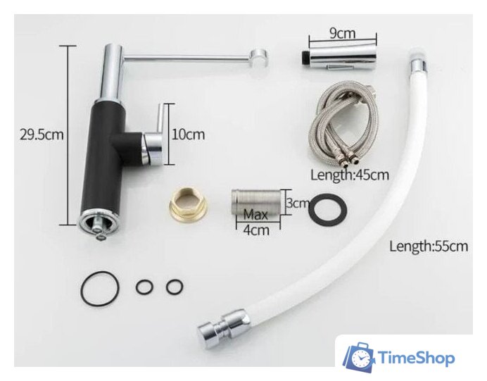 Смеситель FRAP F4452-7 - Изображение №7 — Интернет-магазин Time-Shop