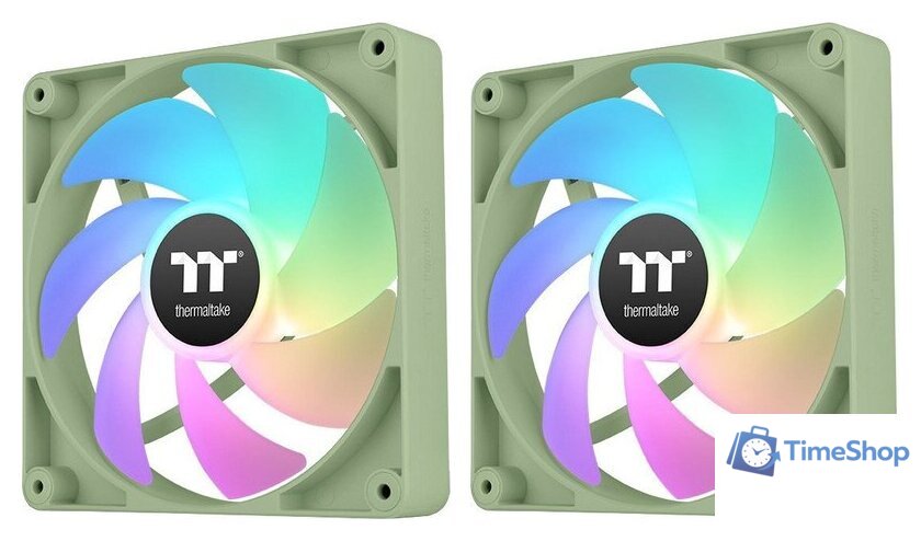 Комплект вентиляторов для корпуса Thermaltake CT140 Sync ARGB 2-Fan Pack CL-F203-PL14MG-A - Изображение №1 — Интернет-магазин Time-Shop