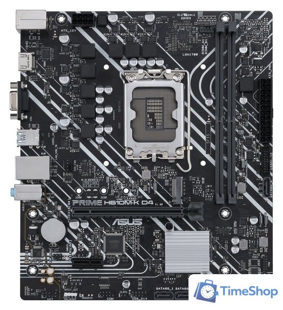 Материнская плата ASUS Prime H610M-K D4 - Изображение №1 — Интернет-магазин Time-Shop