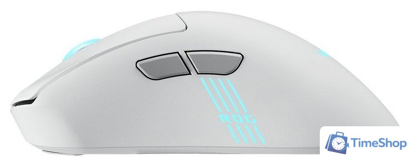 Игровая мышь ASUS ROG Keris II Origin Moonlight White - Изображение №9 — Интернет-магазин Time-Shop