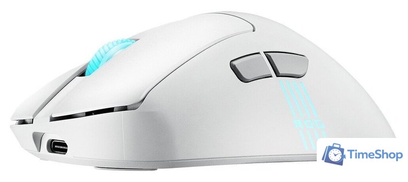 Игровая мышь ASUS ROG Keris II Origin Moonlight White - Изображение №8 — Интернет-магазин Time-Shop