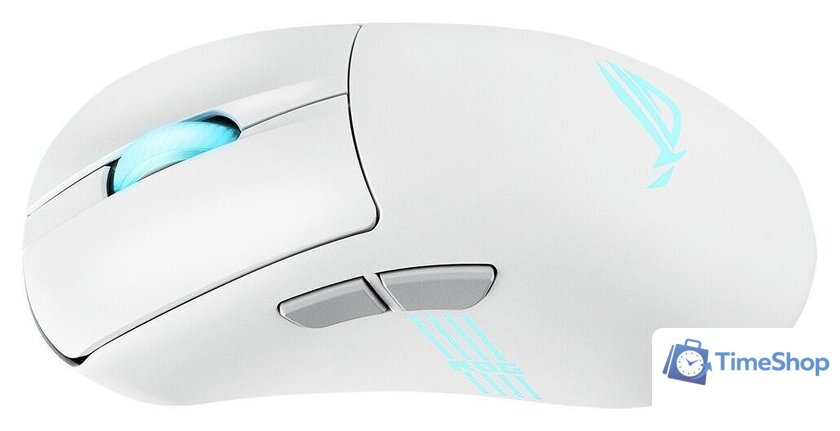 Игровая мышь ASUS ROG Keris II Origin Moonlight White - Изображение №4 — Интернет-магазин Time-Shop