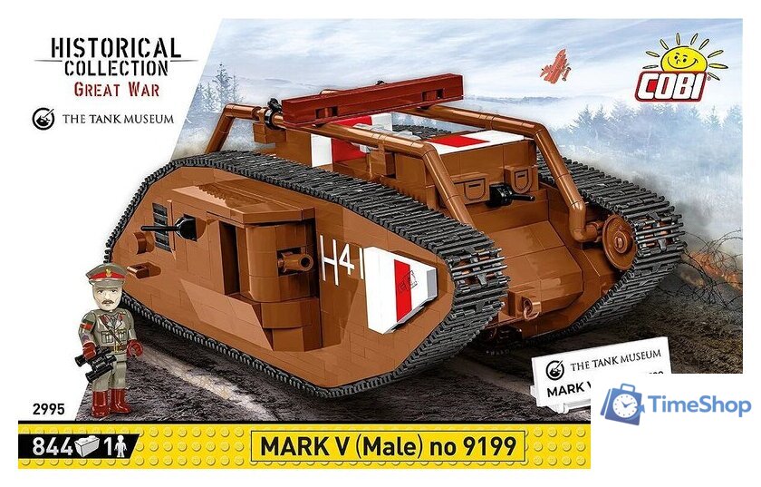 Конструктор Cobi Historical Collection Great War Mark V no 9199 - Изображение №1 — Интернет-магазин Time-Shop