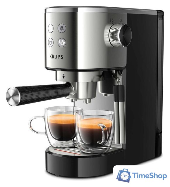 Рожковая кофеварка Krups Virtuoso XP442C11 - Изображение №1 — Интернет-магазин Time-Shop