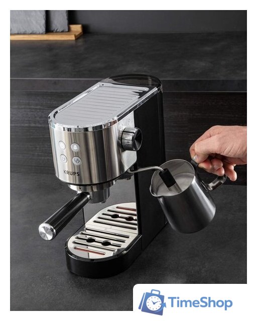 Рожковая кофеварка Krups Virtuoso XP442C11 - Изображение №4 — Интернет-магазин Time-Shop