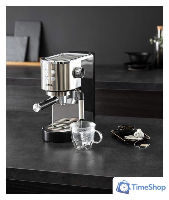 Рожковая кофеварка Krups Virtuoso XP442C11 - Изображение №6 — Интернет-магазин Time-Shop