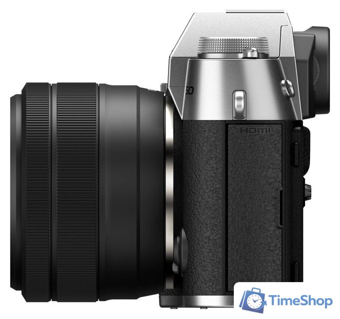 Беззеркальный фотоаппарат Fujifilm X-T50 Kit 15-45mm (серебристый) - Изображение №5 — Интернет-магазин Time-Shop