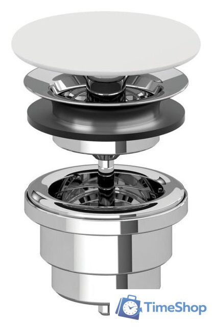 Донный клапан Villeroy & Boch 680800RW - Изображение №1 — Интернет-магазин Time-Shop