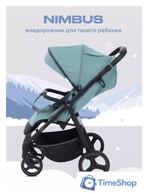Коляска прогулочная «книга» MOWbaby Nimbus MB103 (мятный) - Изображение №28 — Интернет-магазин Time-Shop