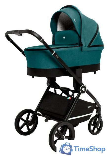 Универсальная коляска Sweet Baby Stella 2в1 (зеленый) - Изображение №1 — Интернет-магазин Time-Shop