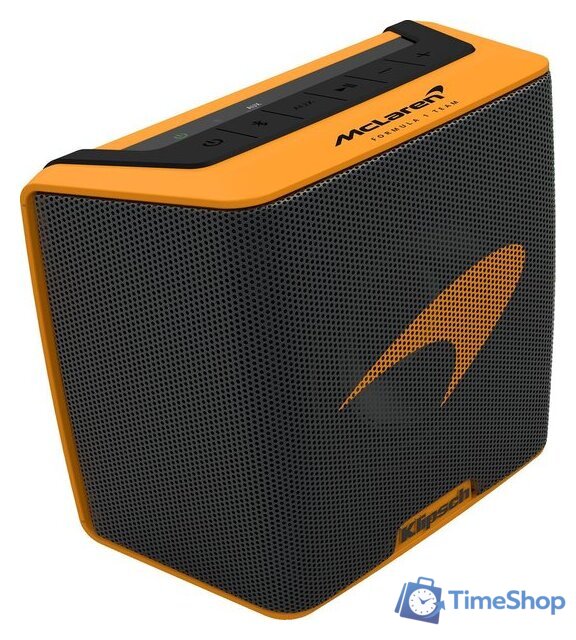 Беспроводная колонка Klipsch Groove McLaren Edition (черный/оранжевый) - Изображение №1 — Интернет-магазин Time-Shop