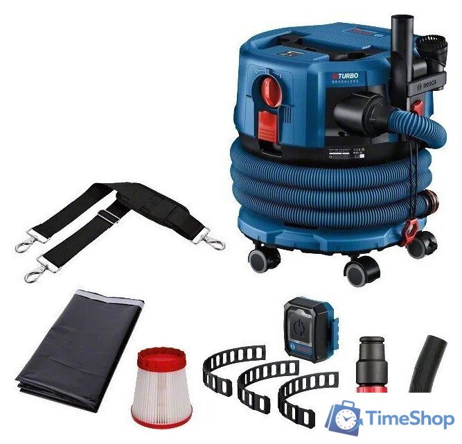 Пылесос Bosch GAS 18V-12 MC Professional 06019K2000 - Изображение №1 — Интернет-магазин Time-Shop