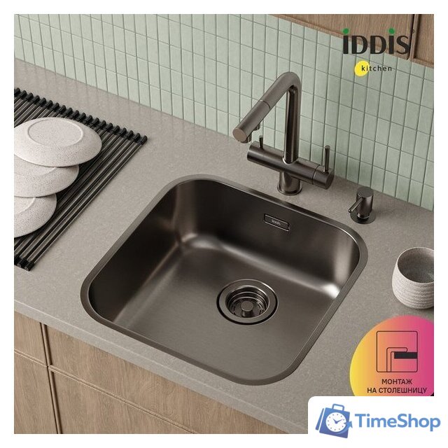 Кухонная мойка IDDIS Mate MAT44GMi77 - Изображение №13 — Интернет-магазин Time-Shop