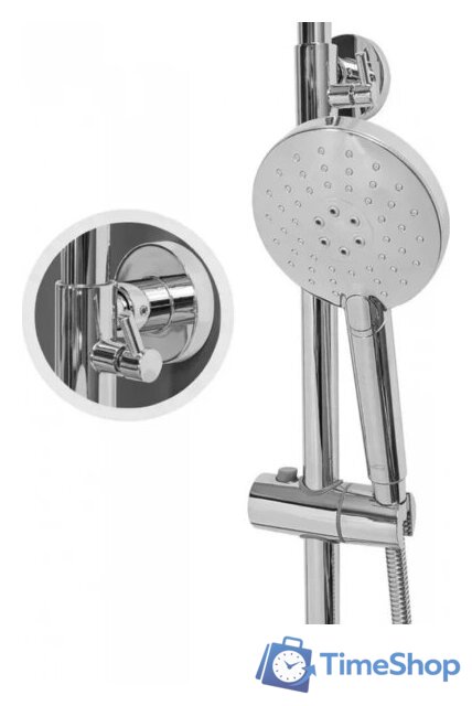 Душевая система  Hansberge H5033 (хром) - Изображение №5 — Интернет-магазин Time-Shop