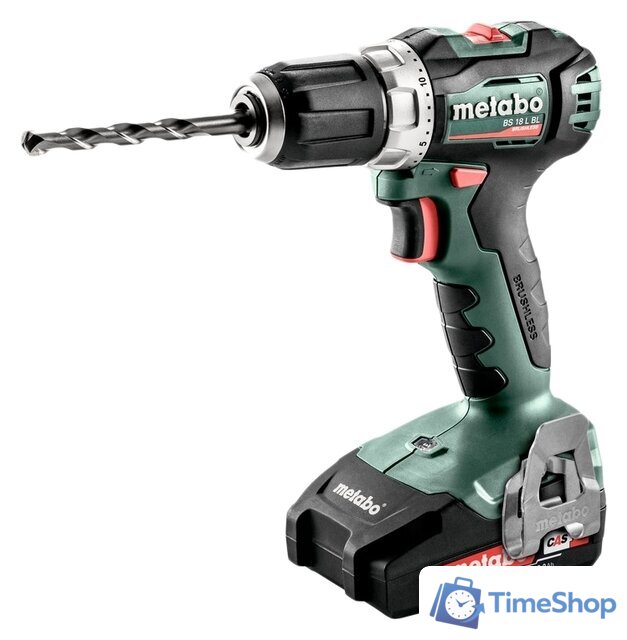 Дрель-шуруповерт Metabo BS 18 L BL 602326500 (с 2-мя АКБ 2 Ah, кейс) - Изображение №1 — Интернет-магазин Time-Shop