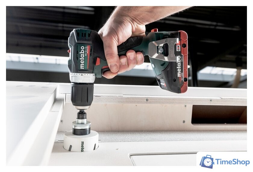 Дрель-шуруповерт Metabo BS 18 L BL 602326500 (с 2-мя АКБ 2 Ah, кейс) - Изображение №2 — Интернет-магазин Time-Shop