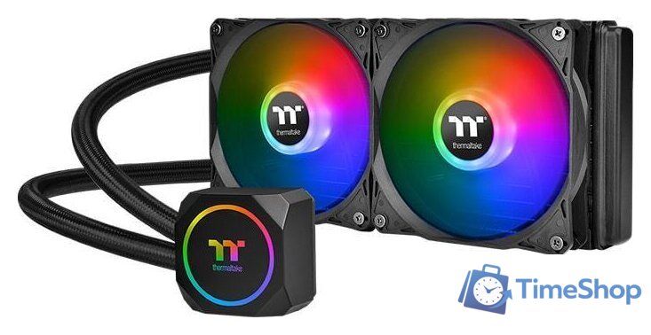 Система жидкостного охлаждения для процессора Thermaltake TH240 ARGB Sync CL-W286-PL12SW-A - Изображение №1 — Интернет-магазин Time-Shop