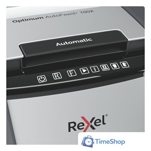 Шредер Rexel Optimum AutoFeed+ 100X - Изображение №5 — Интернет-магазин Time-Shop
