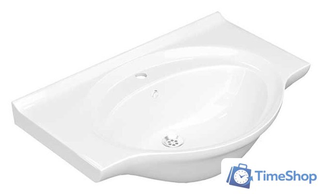 Умывальник Керамин Капри 75 (мебельный с отверстием и креплением) - Изображение №1 — Интернет-магазин Time-Shop