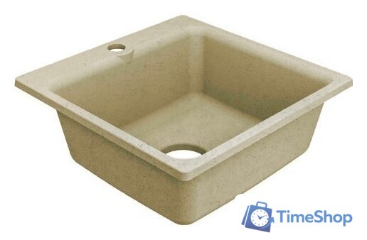 Кухонная мойка GranFest SMART GF-SM430 (бежевый) - Изображение №2 — Интернет-магазин Time-Shop