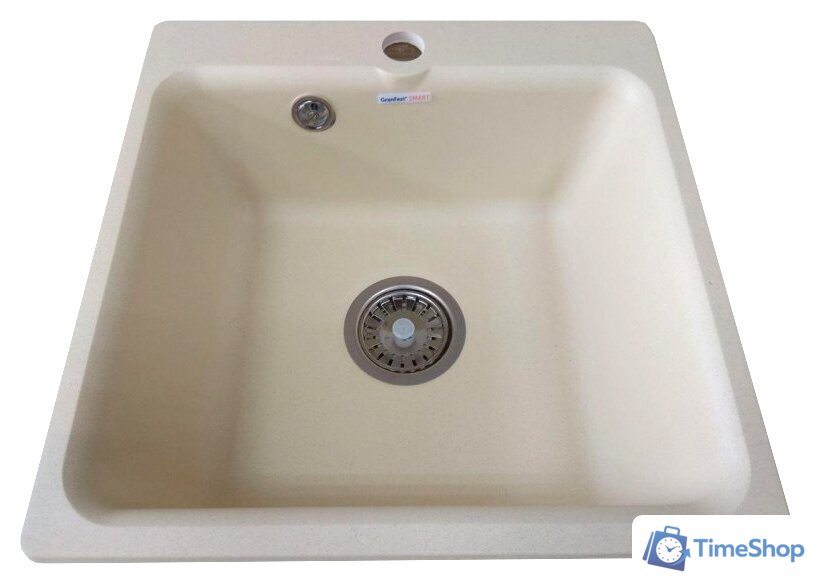 Кухонная мойка GranFest SMART GF-SM430 (бежевый) - Изображение №1 — Интернет-магазин Time-Shop