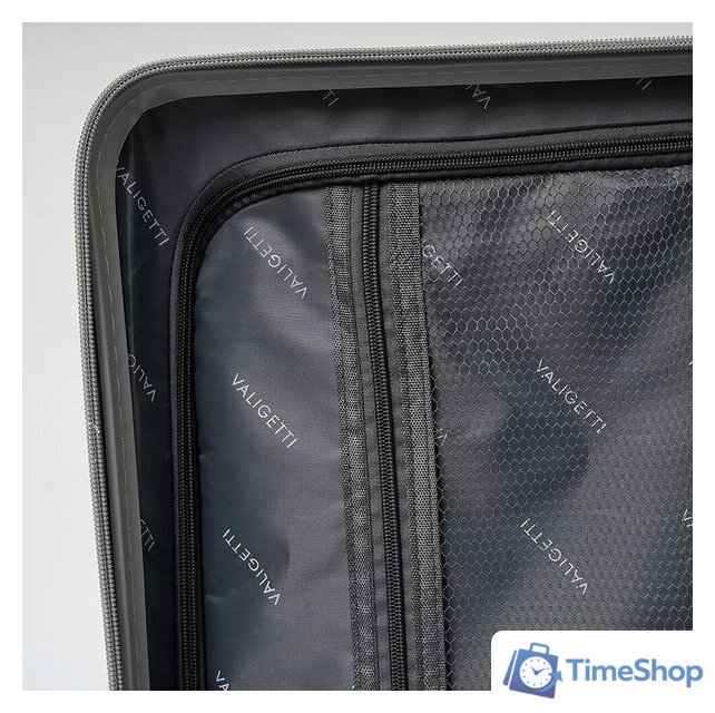 Чемодан-спиннер VALIGETTI 344-8022/2-24SLV (серебристый) - Изображение №9 — Интернет-магазин Time-Shop