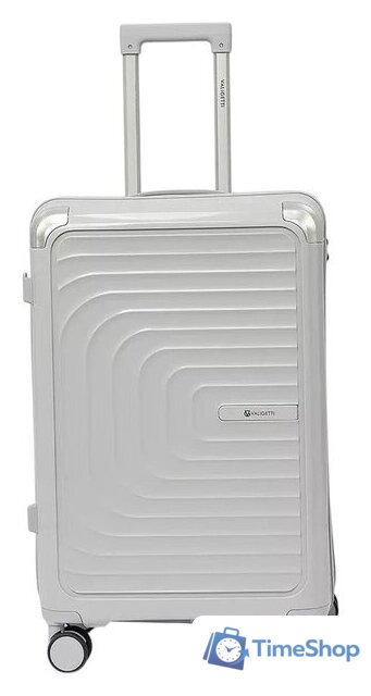 Чемодан-спиннер VALIGETTI 344-8022/2-24SLV (серебристый) - Изображение №1 — Интернет-магазин Time-Shop