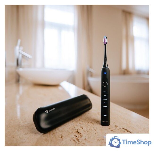 Электрическая зубная щетка TrueLife SonicBrush Clean70 UV (черный) - Изображение №13 — Интернет-магазин Time-Shop