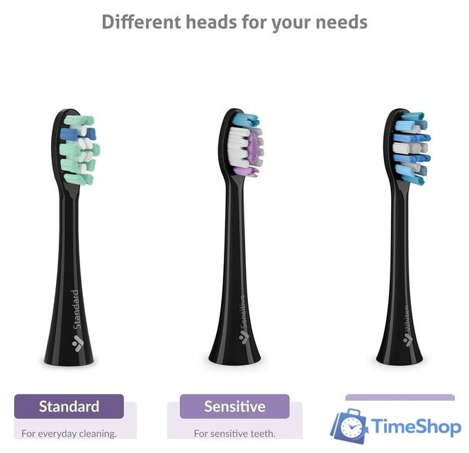 Электрическая зубная щетка TrueLife SonicBrush Clean70 UV (черный) - Изображение №11 — Интернет-магазин Time-Shop