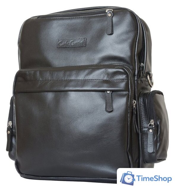 Городской рюкзак Carlo Gattini Reno 3001-01 (черный) - Изображение №1 — Интернет-магазин Time-Shop