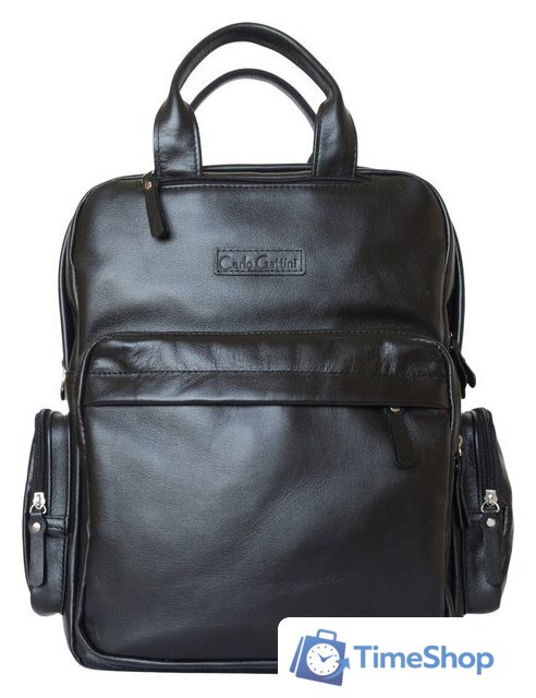 Городской рюкзак Carlo Gattini Reno 3001-01 (черный) - Изображение №3 — Интернет-магазин Time-Shop