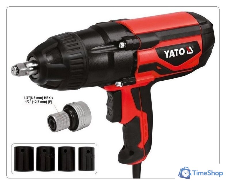 Гайковерт Yato YT-82021 (кейс) - Изображение №6 — Интернет-магазин Time-Shop