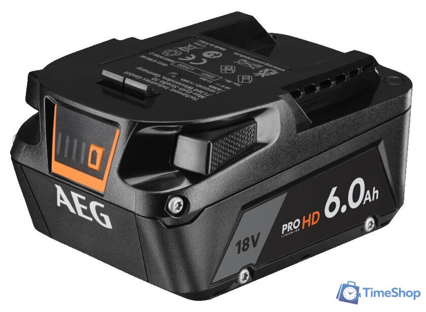 Аккумулятор AEG Powertools L1860SHD 4935480049 (18В/6 Ah) - Изображение №1 — Интернет-магазин Time-Shop