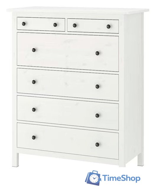 Комод ММЦ Кантри 06 (белый лак) - Изображение №1 — Интернет-магазин Time-Shop