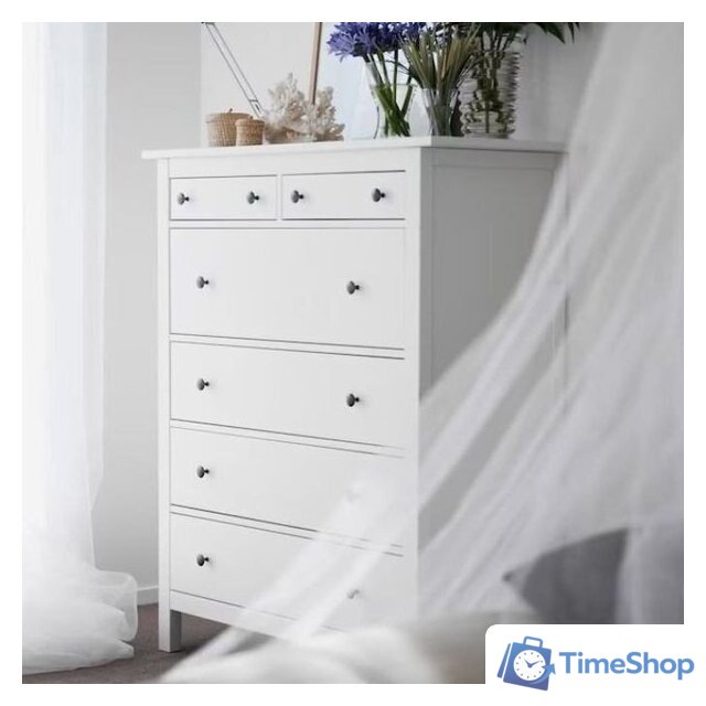 Комод ММЦ Кантри 06 (белый лак) - Изображение №4 — Интернет-магазин Time-Shop