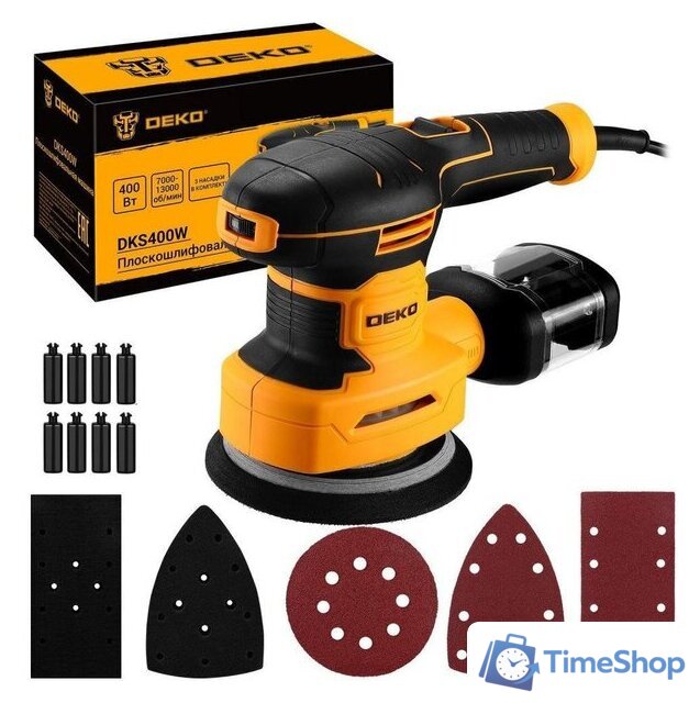 Эксцентриковая шлифмашина Deko DKS400W 085-1058 - Изображение №1 — Интернет-магазин Time-Shop