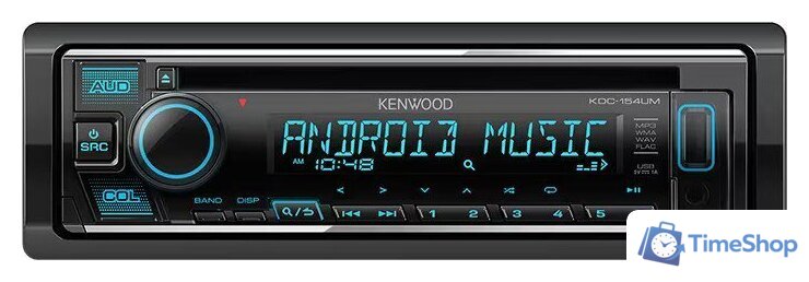 CD/MP3-магнитола Kenwood KDC-154UM - Изображение №1 — Интернет-магазин Time-Shop