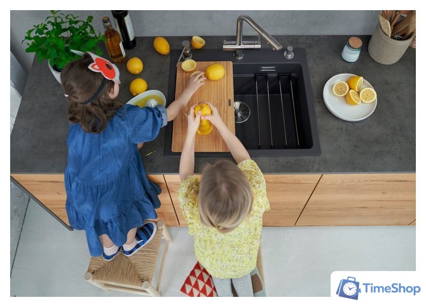 Кухонная мойка Blanco Etagon 6 524530 (серый камень) - Изображение №4 — Интернет-магазин Time-Shop