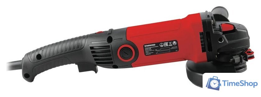 Угловая шлифмашина StarWind AG125LE-1300 - Изображение №2 — Интернет-магазин Time-Shop