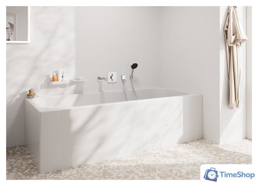 Смеситель Hansgrohe Duoturn E Chrom 75417000 - Изображение №2 — Интернет-магазин Time-Shop