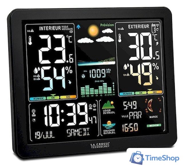 Метеостанция La Crosse WS6236-BLA - Изображение №2 — Интернет-магазин Time-Shop